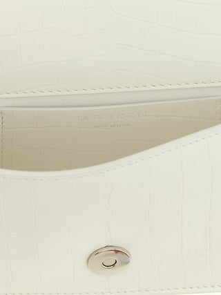 Alexander McQueen White Calfskin Shoulder Bag
