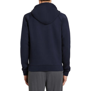 KNT KITON Blue Elastane Sweatshirt