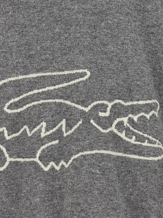 Comme Des Garçons Gray Wool Cardigan