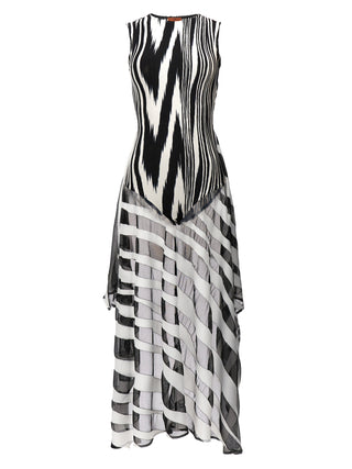 Missoni Bicolor Viscose Bodysuit