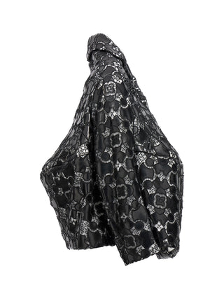 Comme Des Garçons Bicolor Polyethylene Leather Jacket
