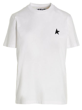Golden Goose White Cotton T-Shirt