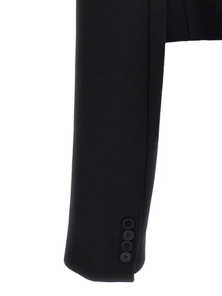 Stella McCartney Black Wool Full-Length Jacket
