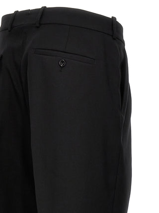 Alexander McQueen Black Wool Dress Pants
