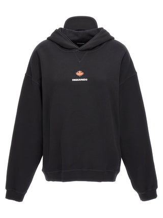 Dsquared² Black Cotton Sweatshirt