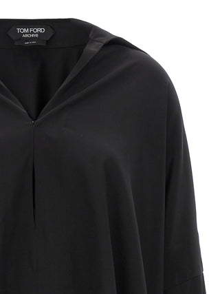 Tom Ford Black Silk Blouse