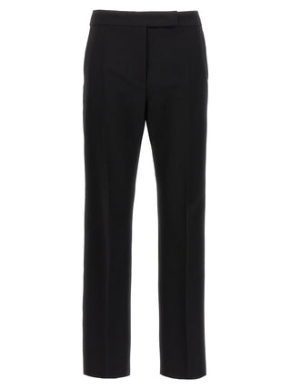 Max Mara Black Virgin Wool Dress Pants