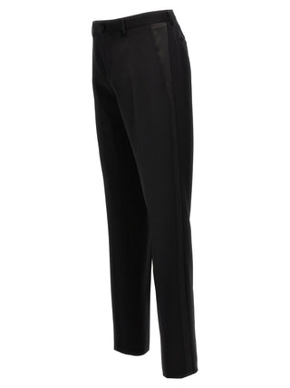 Lanvin Black Wool Dress Pants
