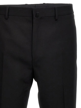 Lanvin Black Wool Dress Pants