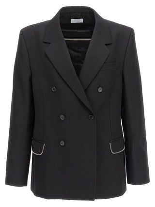 Off-White Black Virgin Wool Blazer