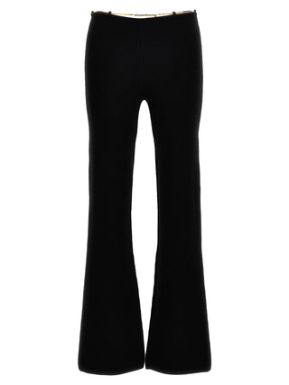 Alexander Wang Black Wool Casual Pants