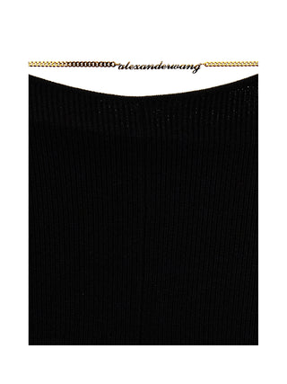 Alexander Wang Black Wool Casual Pants