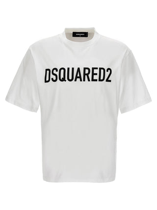 Dsquared² Bicolor Cotton T-Shirt