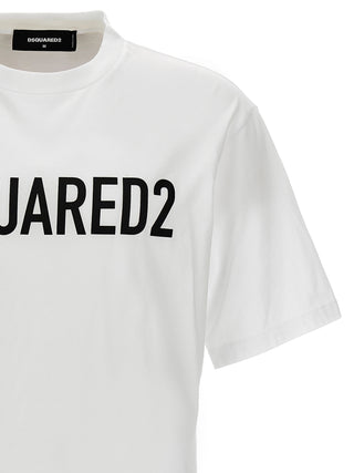 Dsquared² Bicolor Cotton T-Shirt