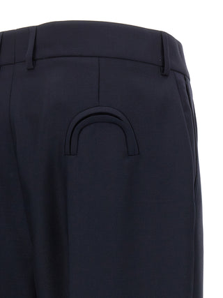 Blazé Milano Blue Virgin Wool Pants