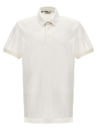 Etro White Cotton Polo Shirt