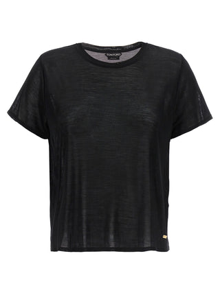 Tom Ford Black Silk T-Shirt