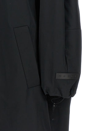 Marni Black Polyester Parka