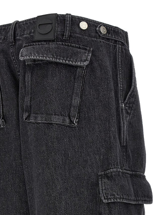 Coperni Black Cotton Jeans Denim