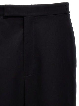 Thom Browne Blue Cotton Casual Pants
