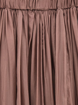 Rick Owens Multicolor Silk Long Dress