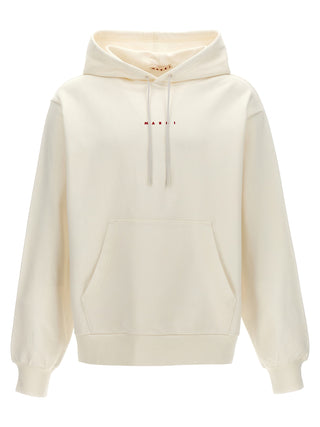 Marni White Cotton Sweatshirt
