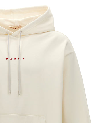 Marni White Cotton Sweatshirt