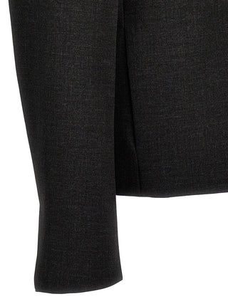 Givenchy Gray Virgin Wool Jacket