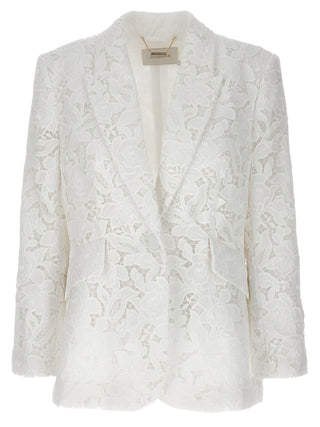 Zimmermann White Polyester Blazer