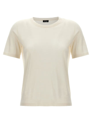 Kiton White Cashmere T-Shirt