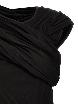 Rick Owens Black Cotton Tank Tops