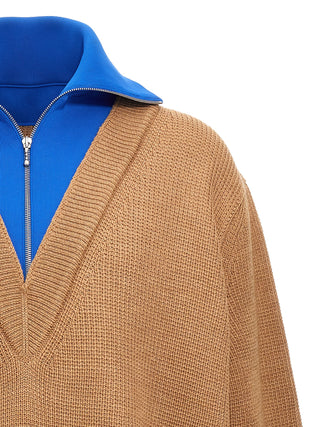 Jil Sander Multicolor Wool Cardigan