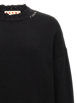 Marni Black Cotton Cardigan