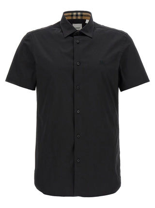 Burberry Black Cotton Blouse