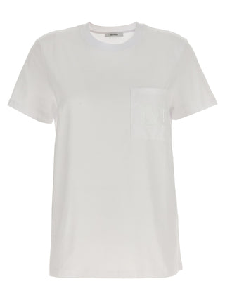 Max Mara White Cotton T-Shirt