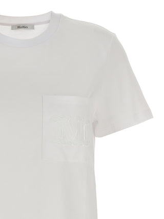 Max Mara White Cotton T-Shirt