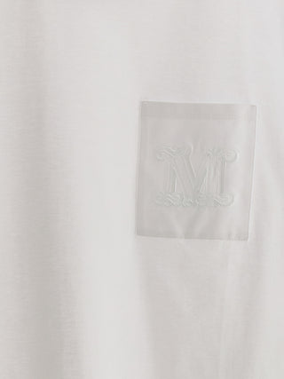 Max Mara White Cotton T-Shirt