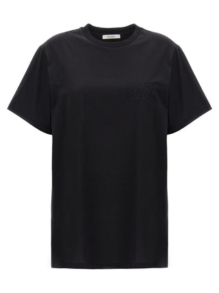 Max Mara Black Cotton T-Shirt
