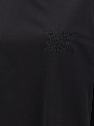 Max Mara Black Cotton T-Shirt