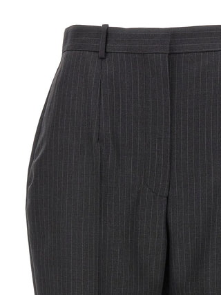 Alexander McQueen Gray Wool Dress Pants