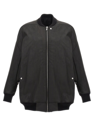 Rick Owens Black Cotton Bomber
