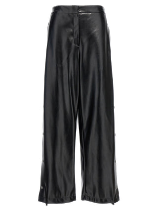 Stella McCartney Black Polyester Casual Pants