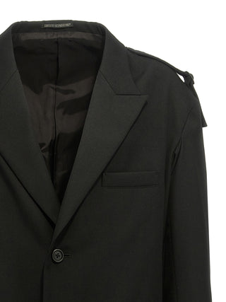 Yohji Yamamoto Black Wool Blazer