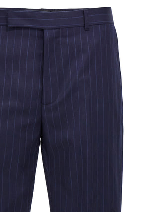 Givenchy Blue Wool Dress Pants