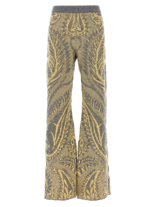 Etro Multicolor Wool Flared Pants