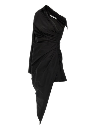 Alexander Wang Black Cotton Short Dress