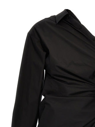 Alexander Wang Black Cotton Short Dress