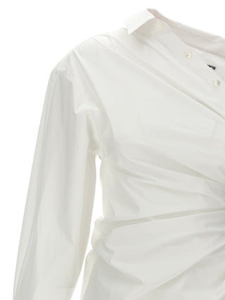 Alexander Wang White Cotton Short Dress