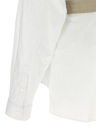 Balenciaga White Cotton Blouse