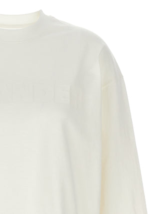Jil Sander White Cotton Long Sleeve T-Shirt
